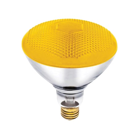 Westinghouse Westinghouse Bug Light 100 W E26 Floodlight Incandescent Bulb E26 (Medium) Yellow 1 pk 0440900